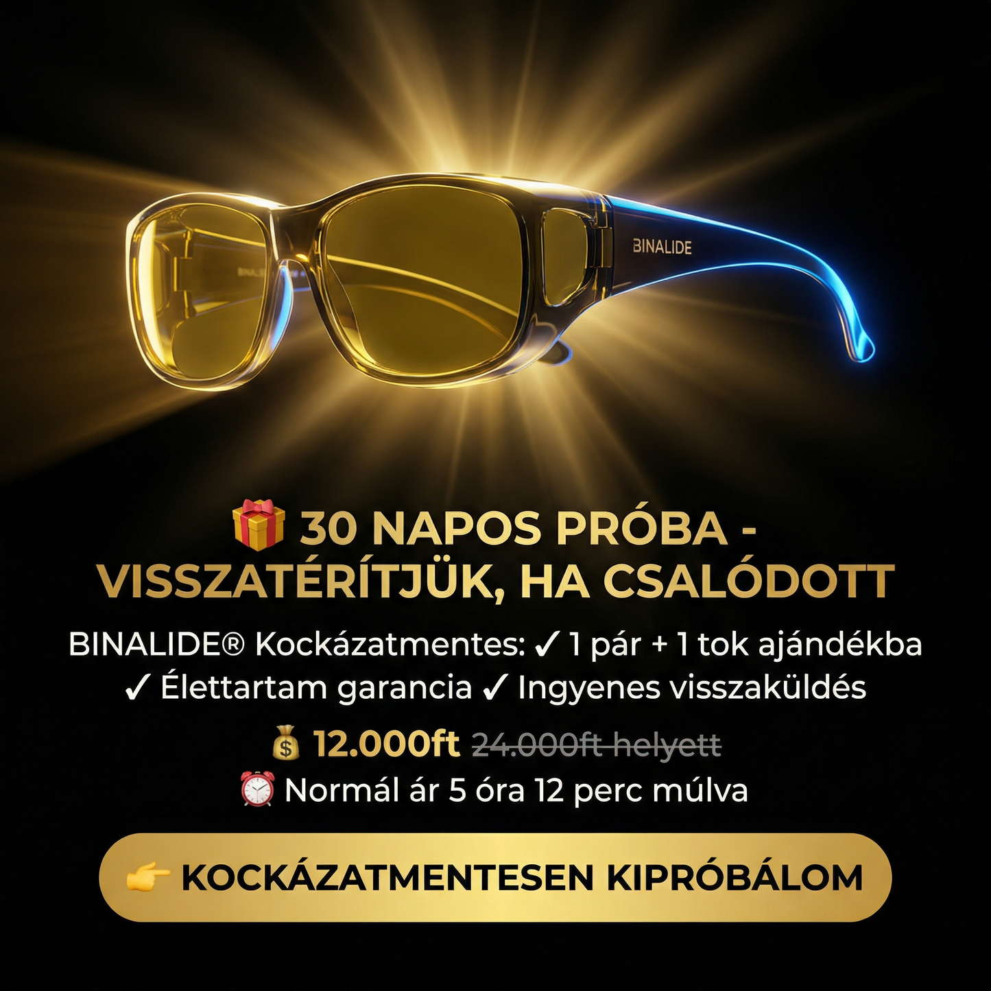 Binalide™ - Mondjon búcsút a vakító fényszóróknak