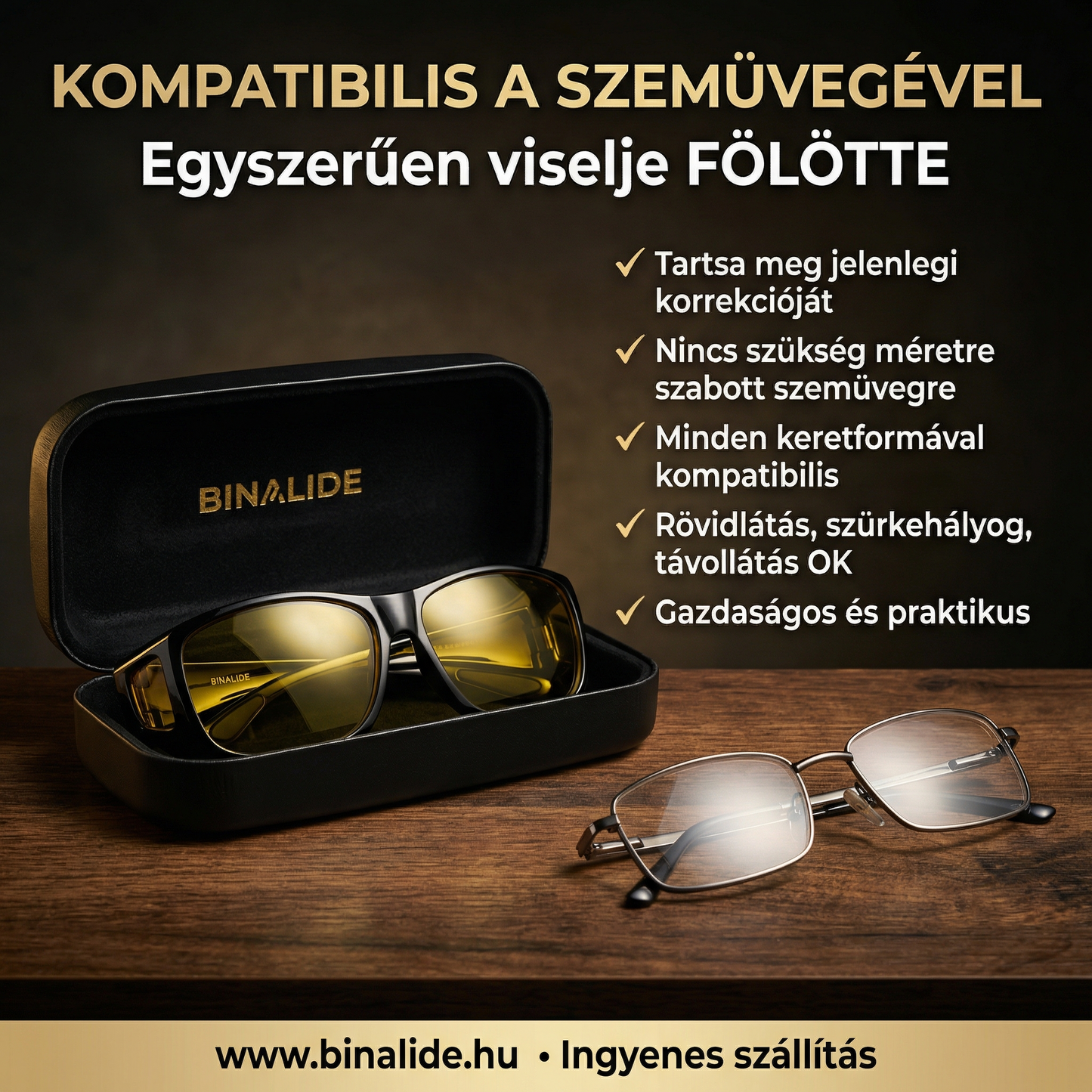 Binalide™ - Mondjon búcsút a vakító fényszóróknak