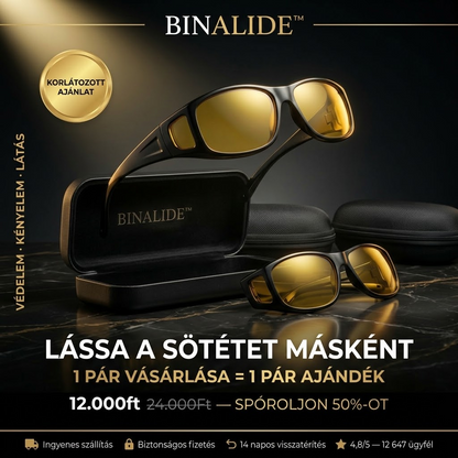 Binalide™ - Mondjon búcsút a vakító fényszóróknak