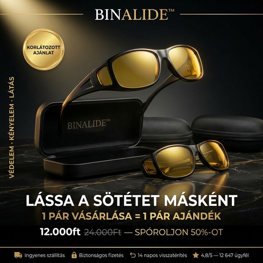 Binalide™ - Mondjon búcsút a vakító fényszóróknak