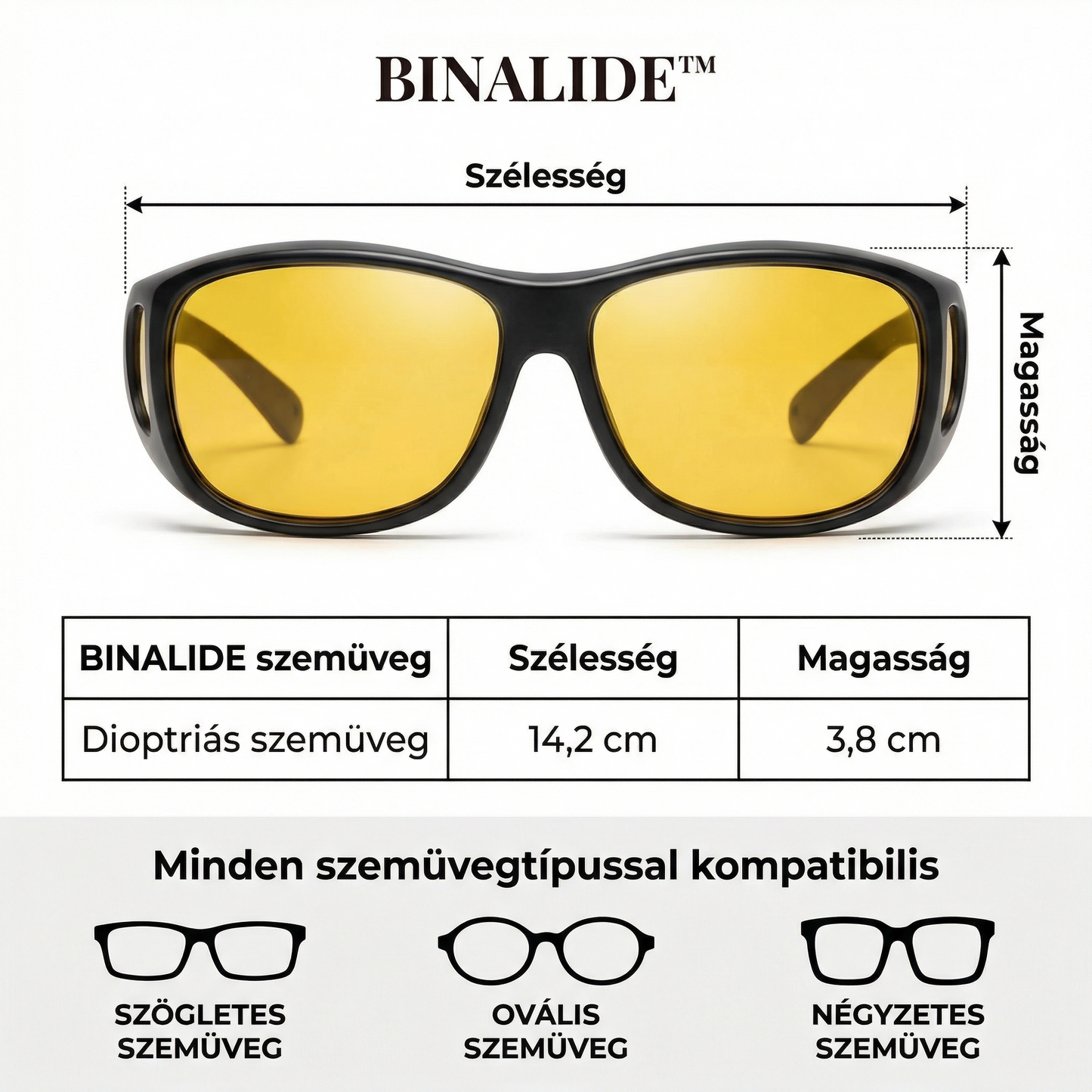 Binalide™ - Mondjon búcsút a vakító fényszóróknak