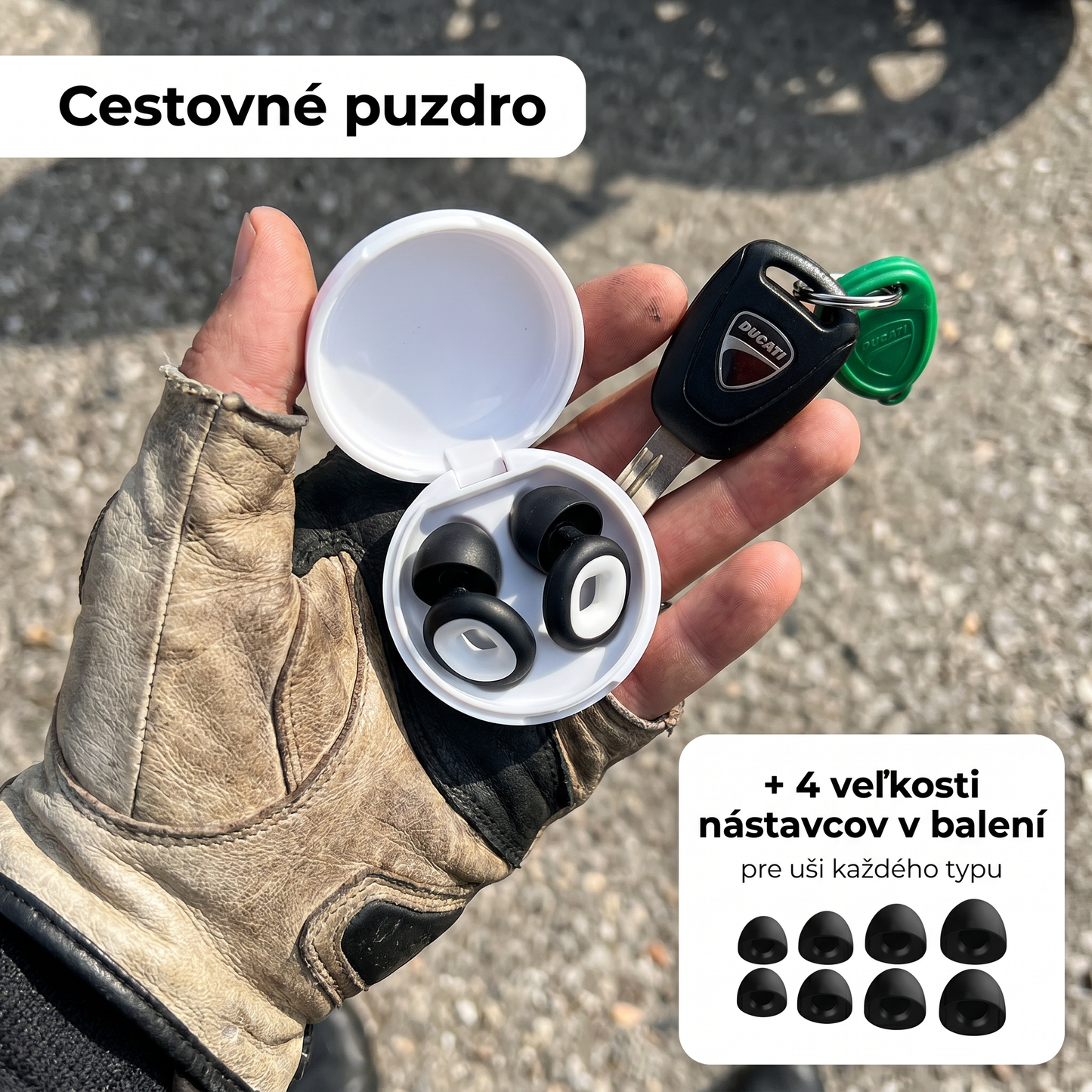 Binalide™ – Zajcsökkentő füldugók motorosoknak