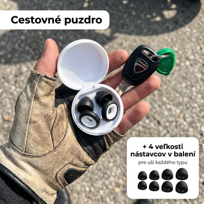 Binalide™ – Zajcsökkentő füldugók motorosoknak