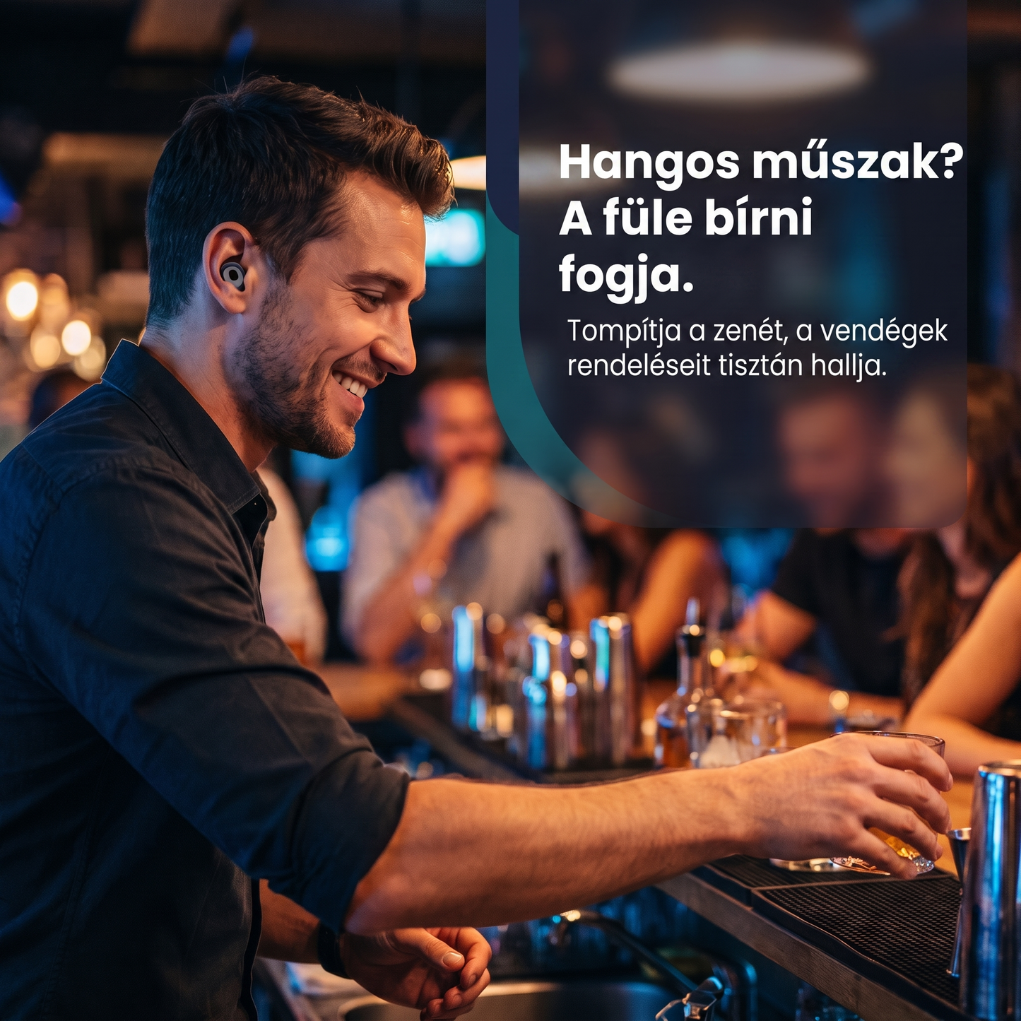 Binalide™ – Hallásvédelem zajos munkahelyre (1 par)