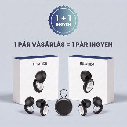 Binalide™ – Zajcsökkentő füldugók kerékpárosoknak
