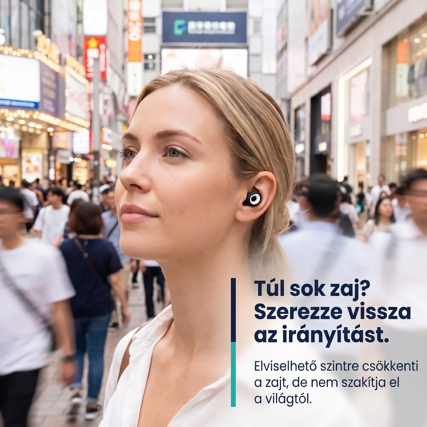 Binalide™ – Füldugók érzékeny füleknek (1 par)