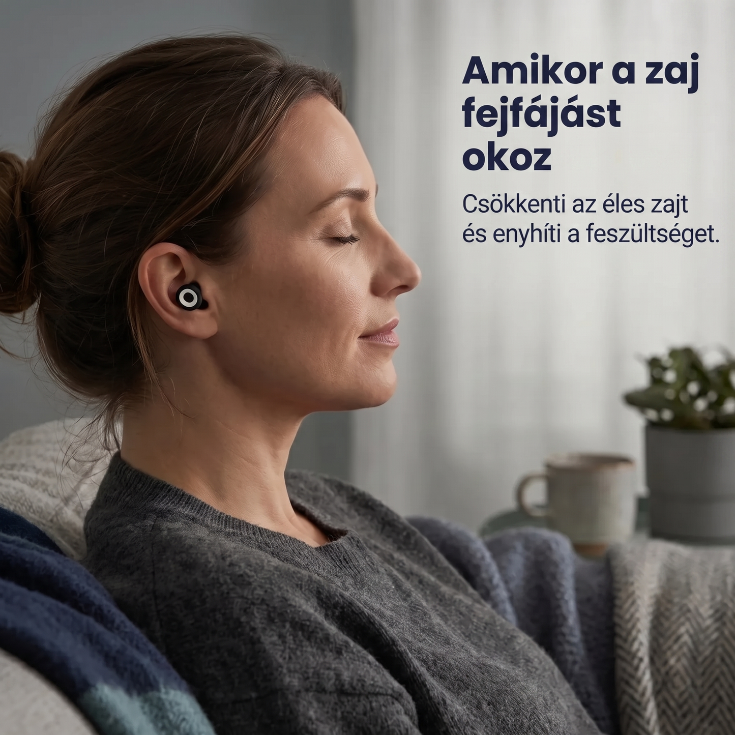 Binalide™ – Füldugók érzékeny füleknek (1 par)