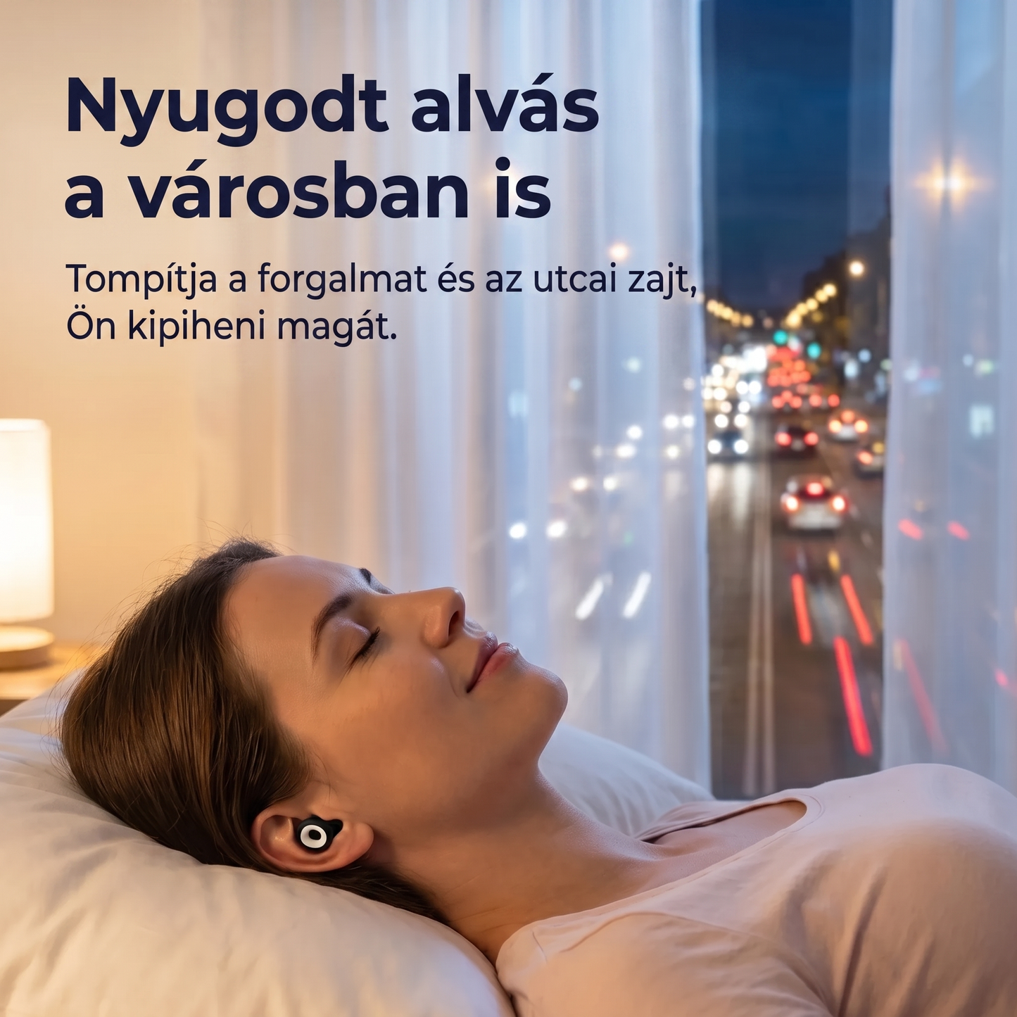 Binalide™ – Füldugók a mély és zavartalan alváshoz (1 par)