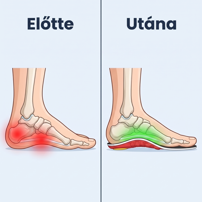 ArcoFlex™ Ortopédiai támasztó talpbetétek