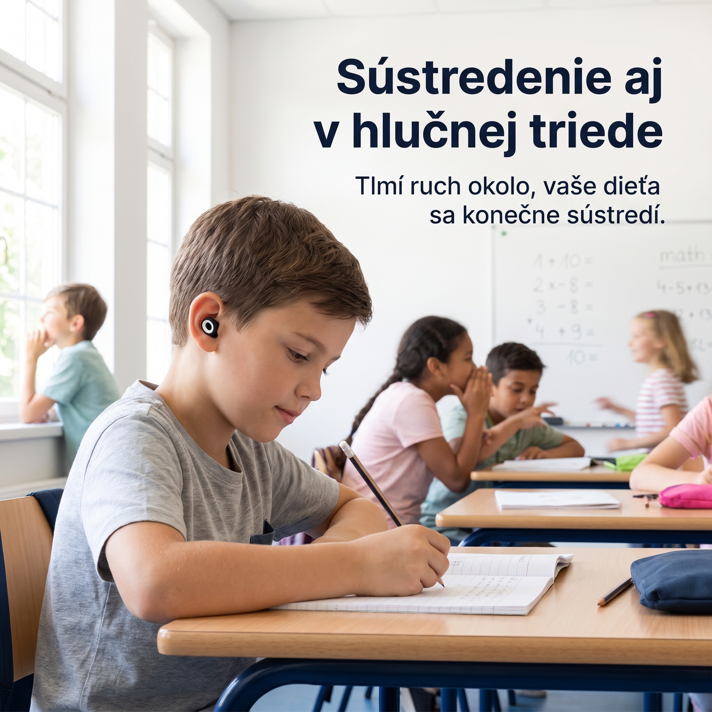 Binalide™ – Füldugók gyerekeknek, akiknek koncentrálniuk kell
