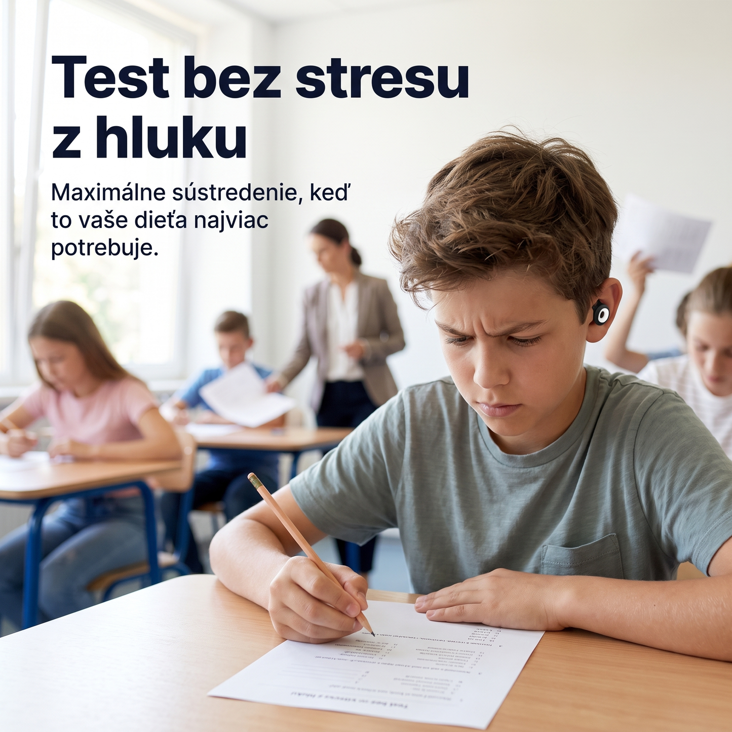 Binalide™ – Füldugók gyerekeknek, akiknek koncentrálniuk kell