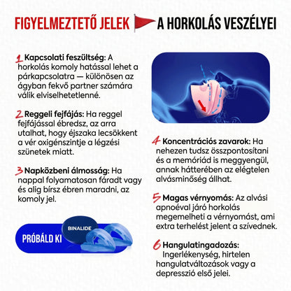 Horkolásgátló - BINALIDE