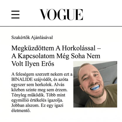 Horkolásgátló - BINALIDE