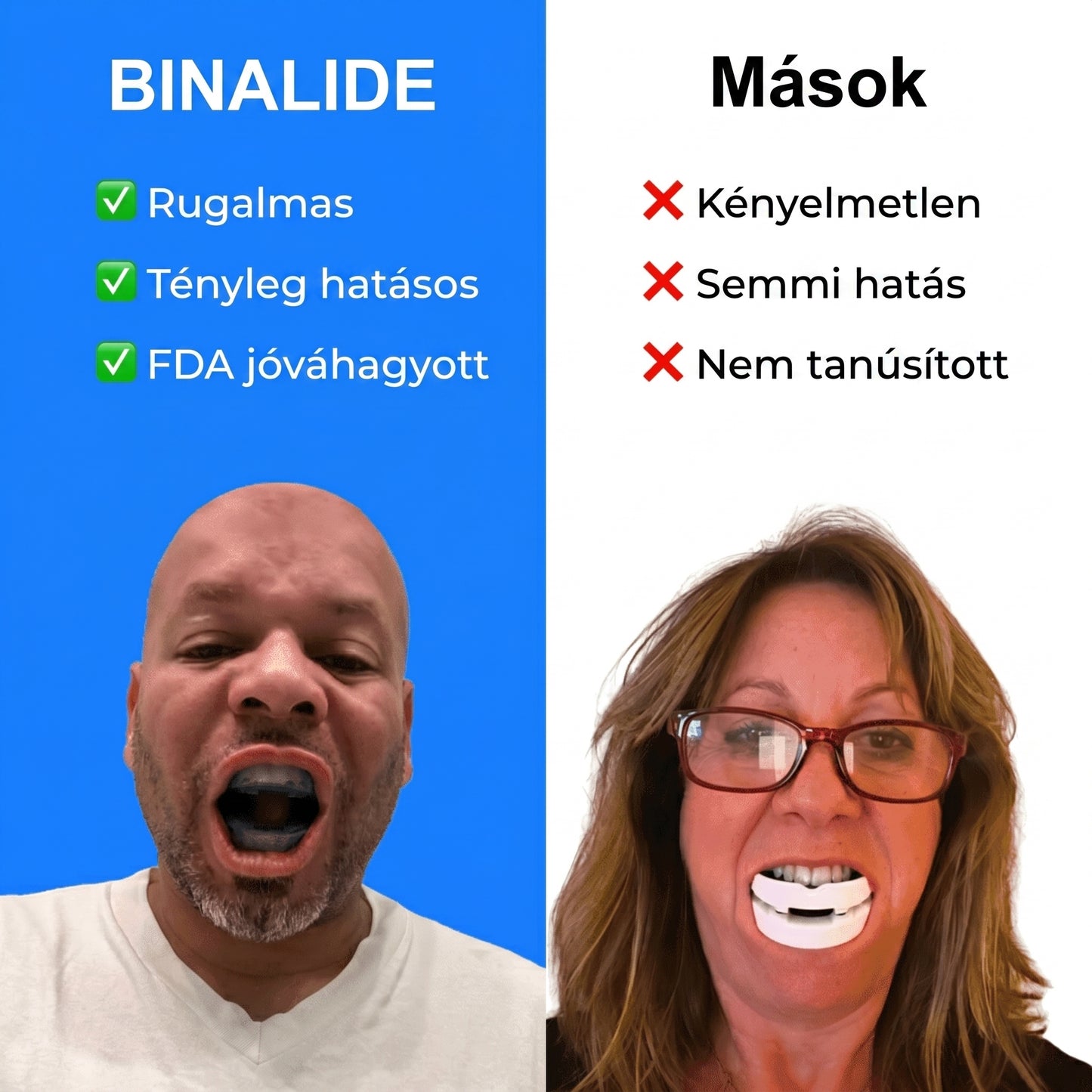 Horkolásgátló - BINALIDE